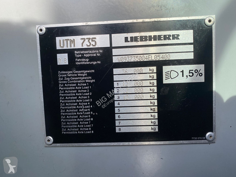 Grua Liebherr 1055/1