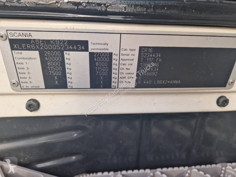 Kamion Scania R440 FASSI F215AS.22