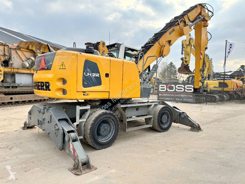 Kran Liebherr LH22 M Litronic Excellent Working...