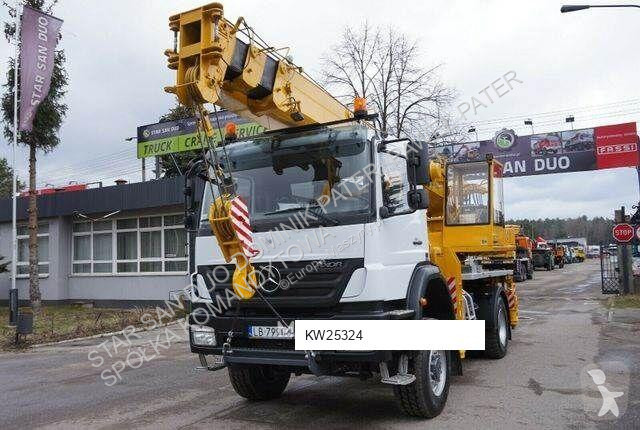 Jeřáb Mercedes 4x4 AD 14 CKD Euro 5 Cran KRAN