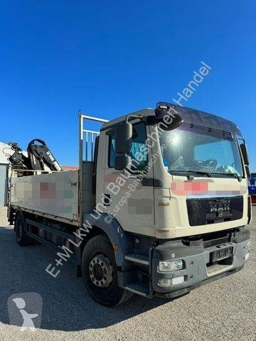 Grúa MAN TGM 18.340 Hiab 122 hochstand