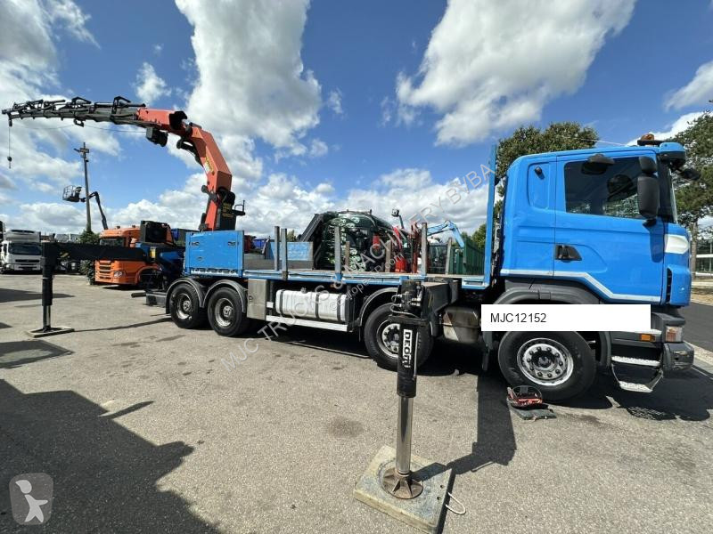 Kamion Scania G440 8x4 + (26.5m!) CRANE...