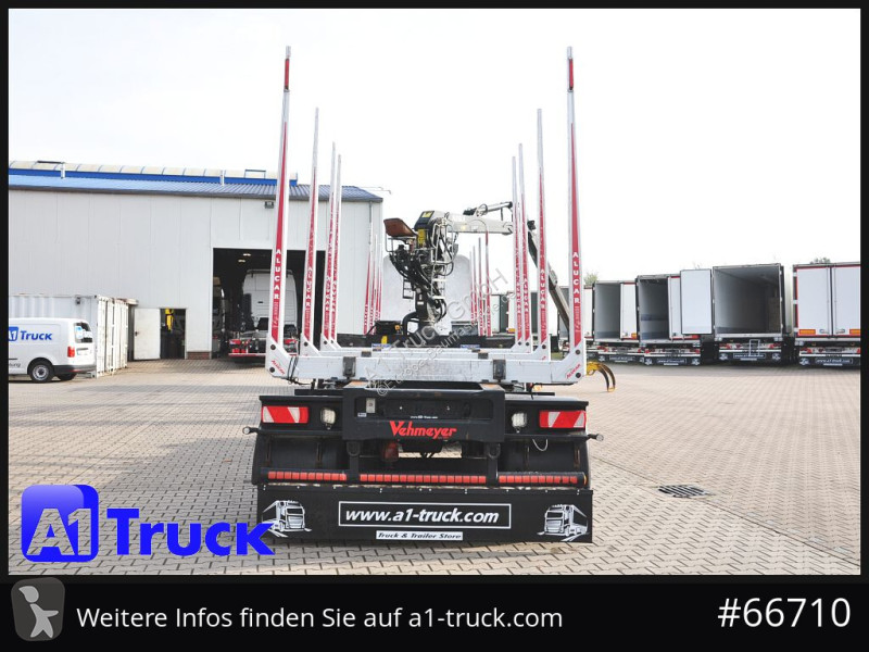 شاحنة MAN TGX 26.480, Holz Kesla 2109, 6x4,