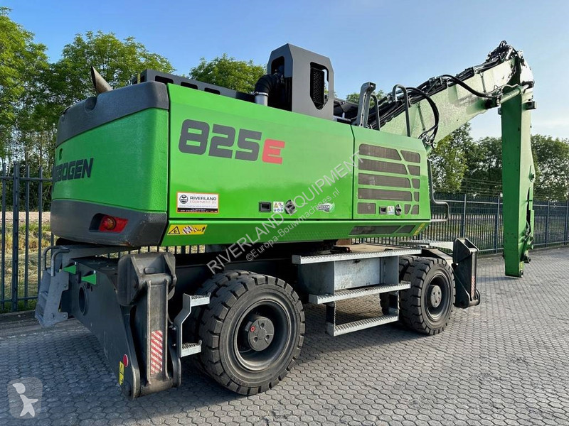 Kran Sennebogen 825E demo mobile waist handler...