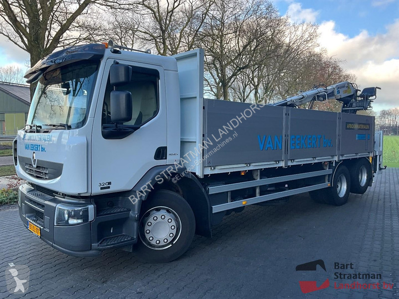 Grue Renault PREMIUM 320.26 6X2 D DL bakwagen...