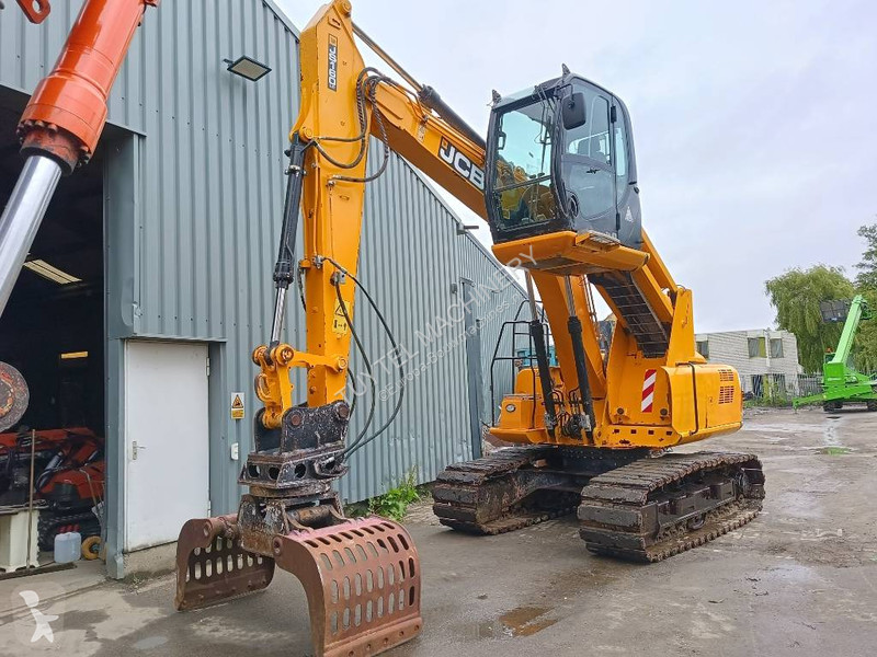 Kran JCB JS160HR tracked waste industry handler...