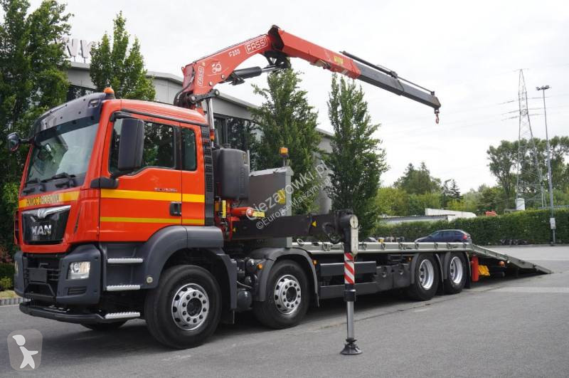 Jeřáb MAN TGS 35.360 E6 8×2 / HDS Fassi...