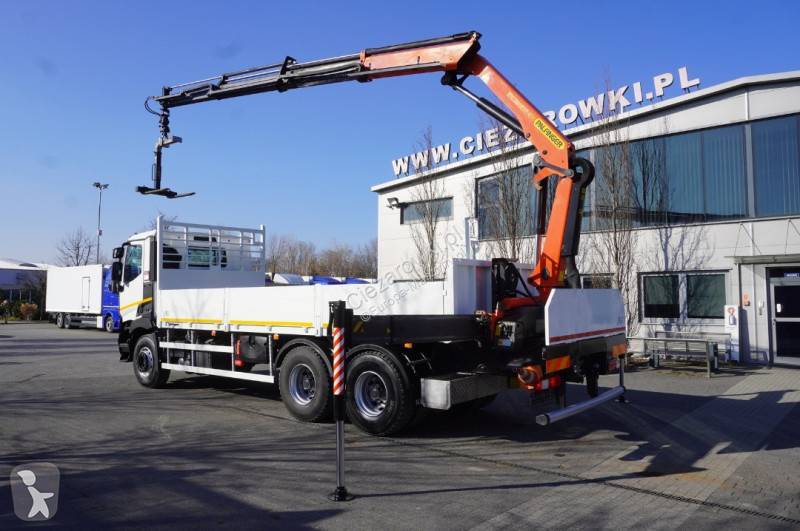 Grúa Renault C380 / 6x4 / HDS Palfinger PK...