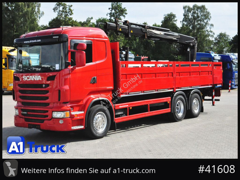 Camion Scania R400, HIAB XS 166-3 Lift-Lenkachse