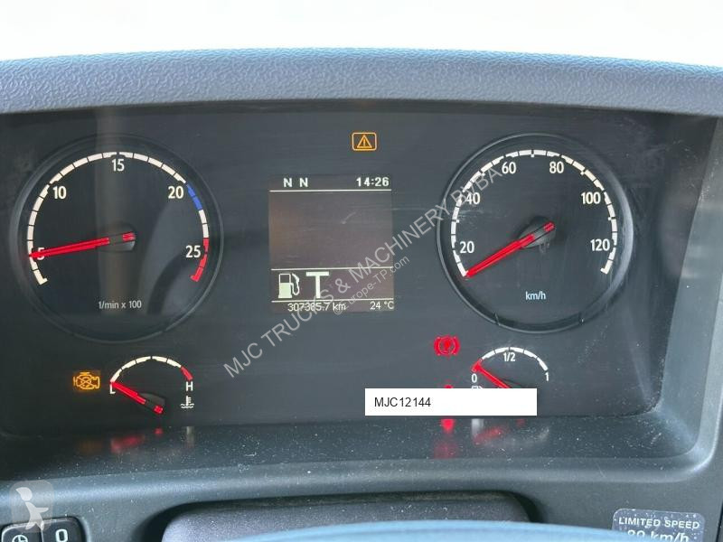 Camion Scania P410 6x4 + CRANE HIAB 166 ES-4 -...