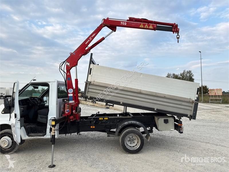 Kraan Ford Amco Veba V703 2S on Ford Transit...