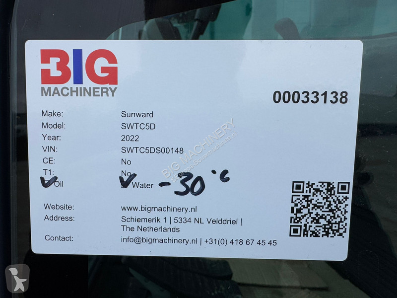 Kran Sunward Telescopic Crawler Crane - CE...