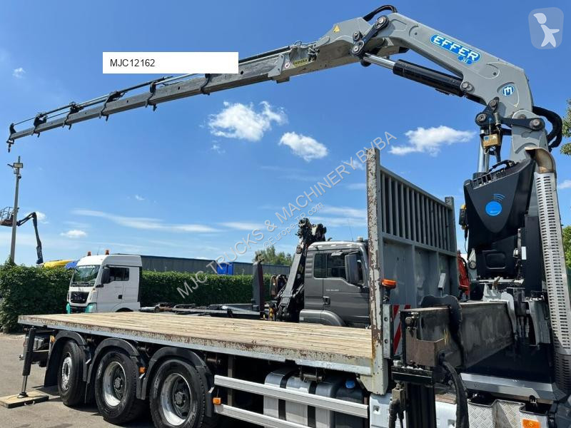 Camion Volvo FMX 330 8x4 TRIDEM + CRANE EFFER...