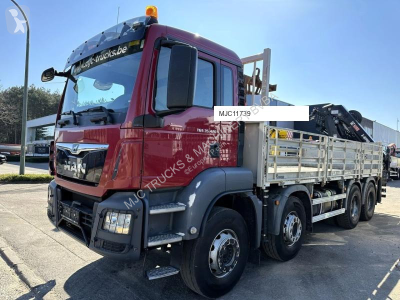 Kamion MAN TGS 35420 8x4 + CRANE HIAB X-HIPRO...