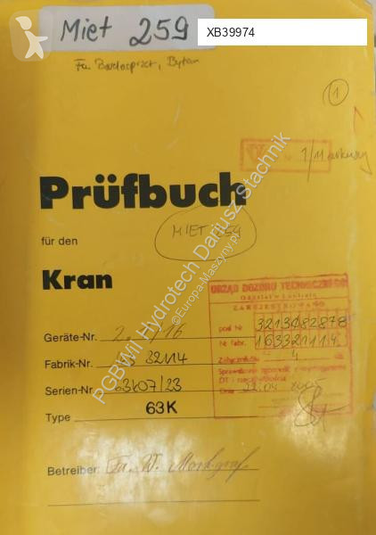 Grua Liebherr 63K