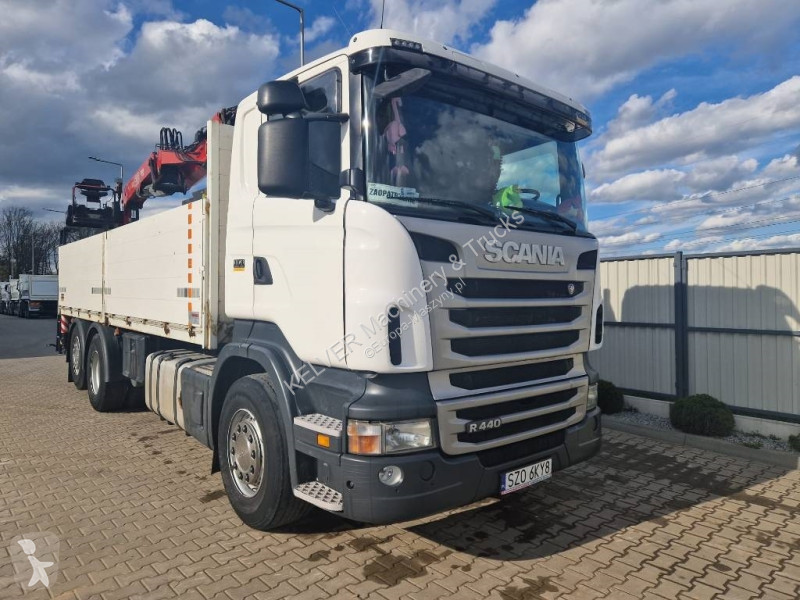 Kamion Scania R440 FASSI F215AS.22