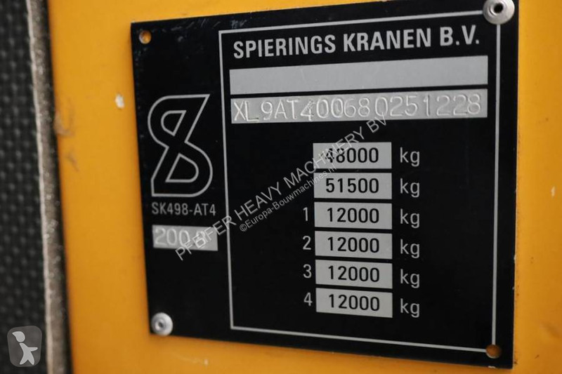 Kran Spierings SK498-AT4 Diesel, 8x6x6 Drive,...