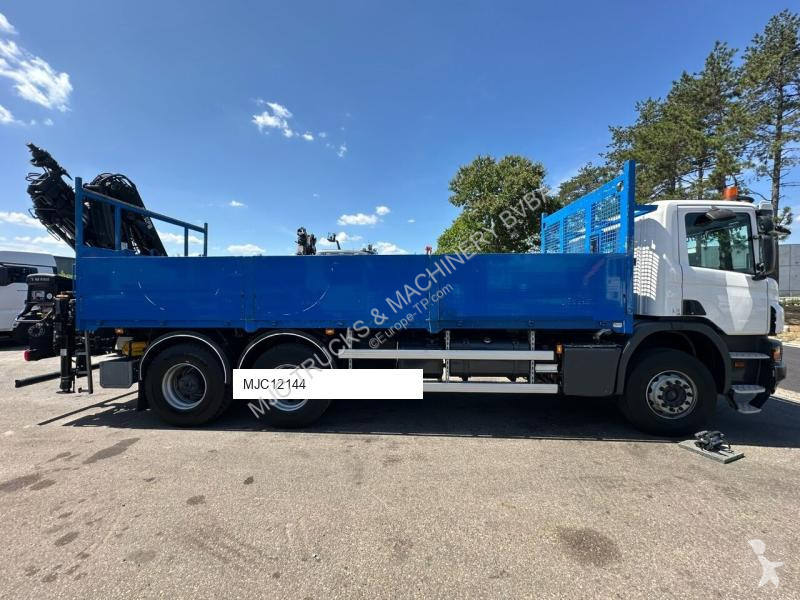 Camion Scania P410 6x4 + CRANE HIAB 166 ES-4 -...