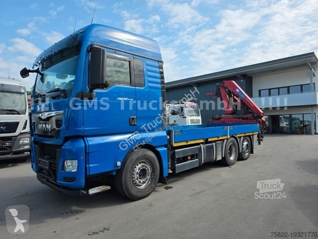 Macara MAN TGX / 18m HMF 2120 Kran / 100% Service