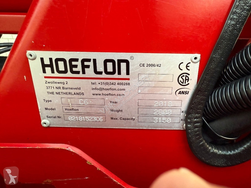 Dźwigi Hoeflon C 6 SOLD
