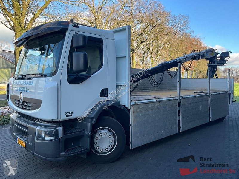 Grue Renault PREMIUM 320.26 6X2 D DL bakwagen...