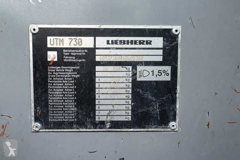 Kran Liebherr 1045-3.1 As-Is, Non working,...