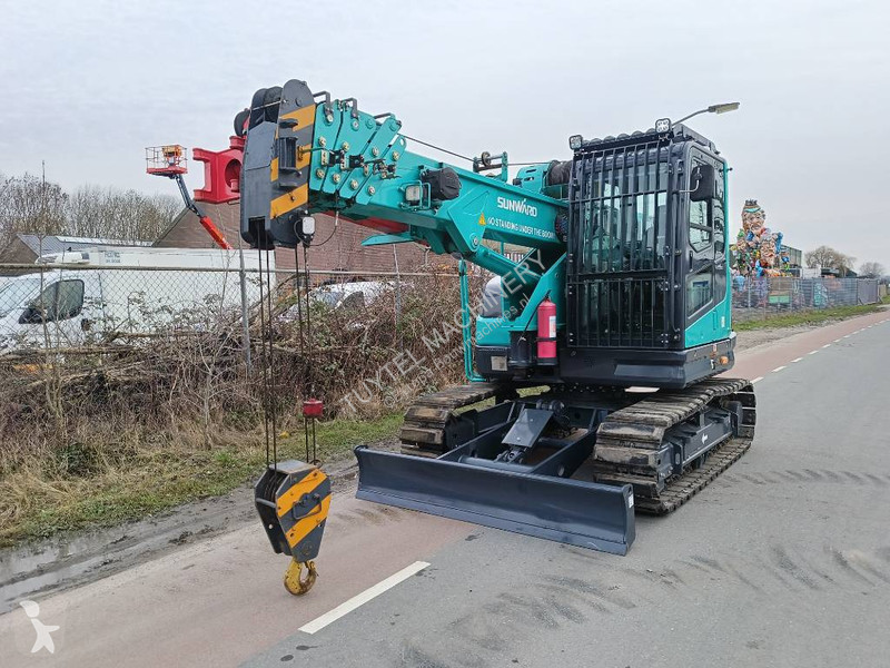 Kran Sunward SWTC 5 D rups hijskraan crane 10...