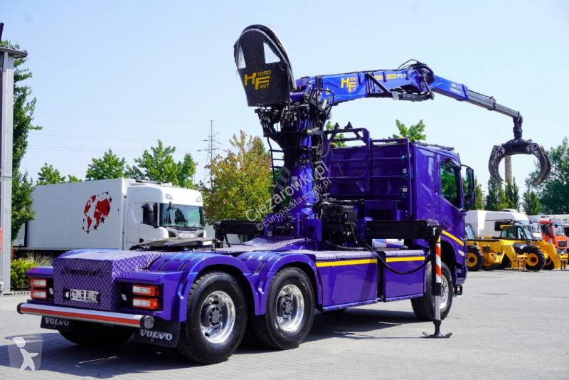 Kran Volvo FMX 540 Forestal tractor / 6x6 /...