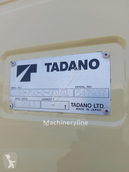 رافعة Tadano Tadano GR 750 XL