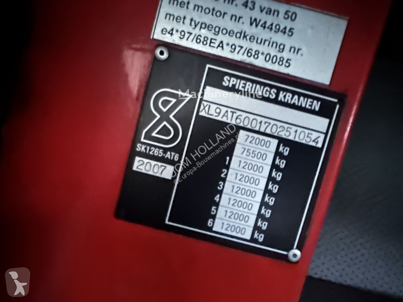 Jeřáb Spierings spierings SK 1265 AT6