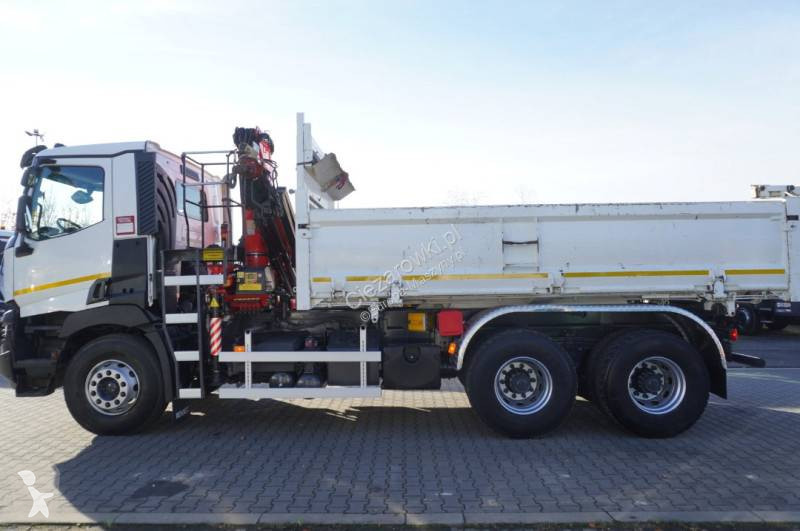 Grúa Renault C380 E6 6×4 / HDS Fassi F135 2700...