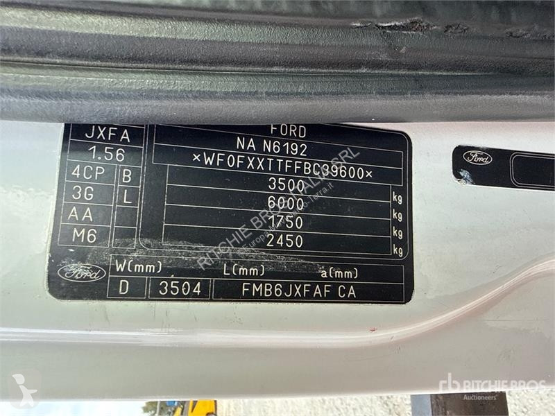 Kraan Ford Amco Veba V703 2S on Ford Transit...