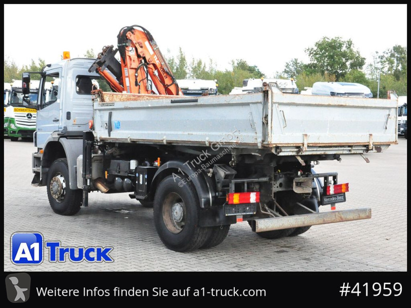 Кран Mercedes Axor 1833, 4x4, Kran 3 Seiten...