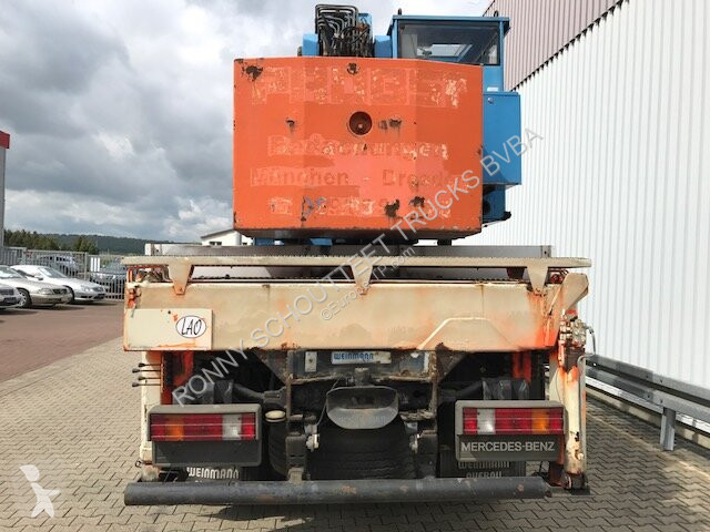 Vrachtwagen Mercedes 2638 K 6x4 mit Heckkran...