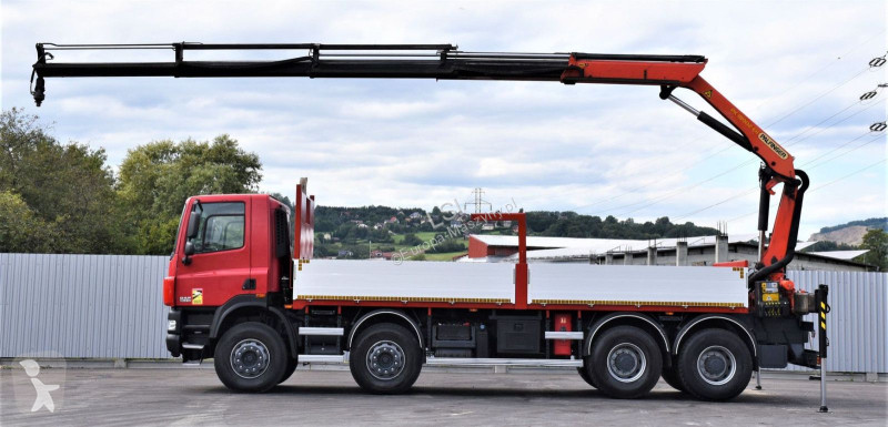 Камион DAF CF 85.410 Pritsche 6,80m + KRAN /...