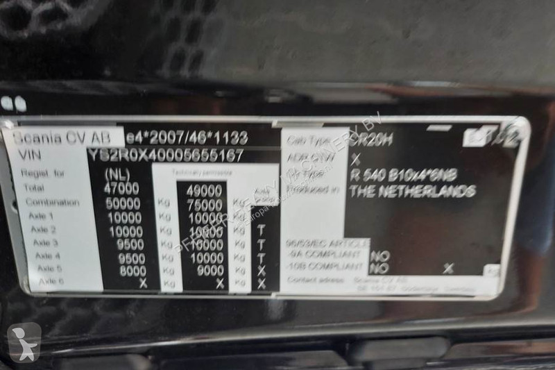Grua Cormach R540 B10x4 Valid inspection,...