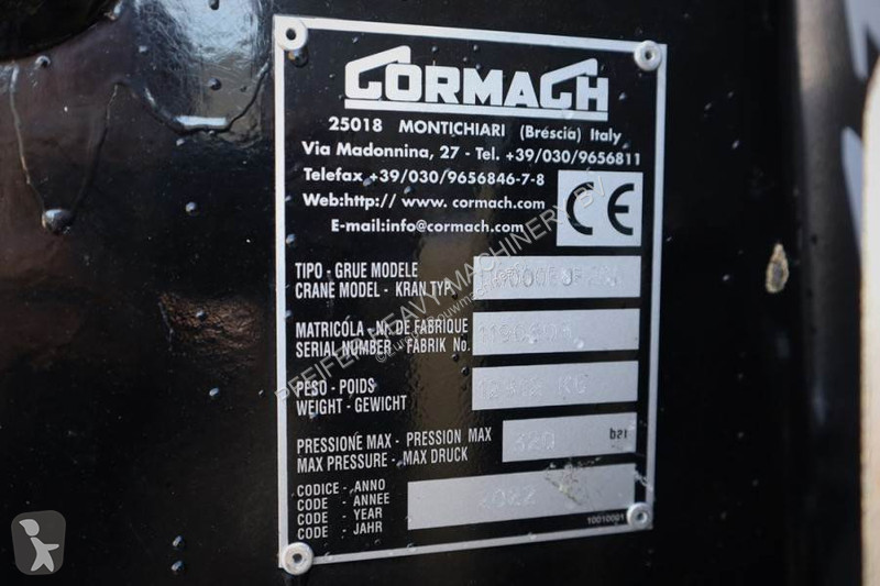 Grua Cormach R540 B8X2 Scania 110000-E8F206...