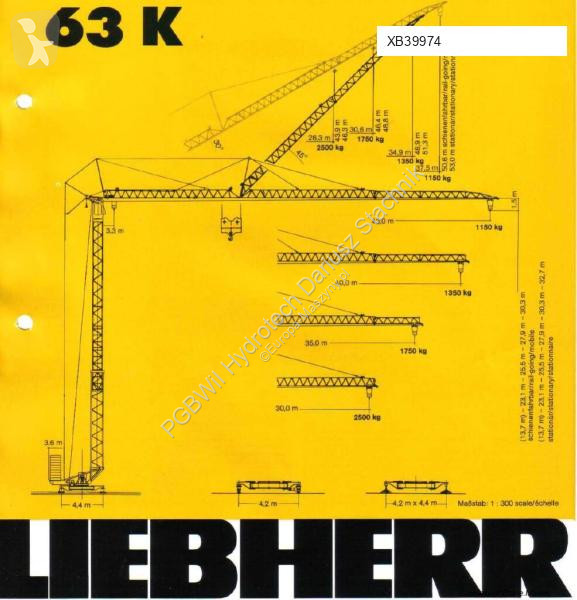 Grua Liebherr 63K
