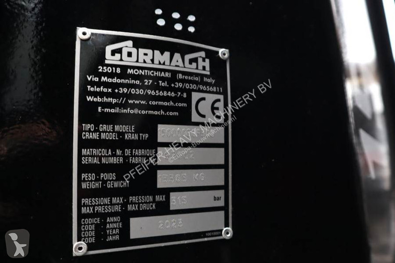 Grua Cormach R540 B10x4 Valid inspection,...