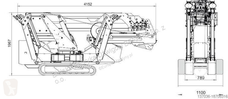 Grua Greenlifter Mini żuraw Pick&Carry SC.100