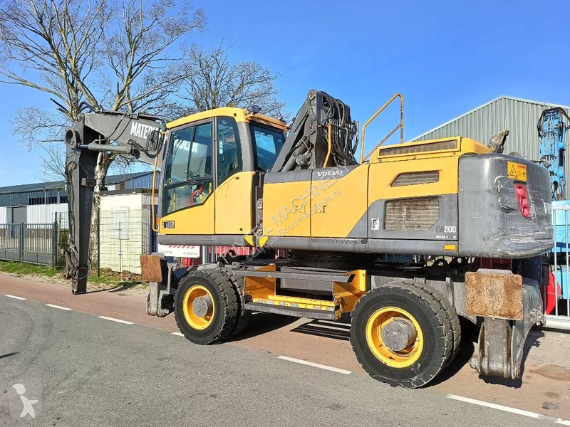 Kran Volvo waste industry handler 25ton...