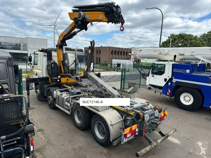 Grua DAF CF 480 8x4 HOOKLIFT + CRANE (19m!)...