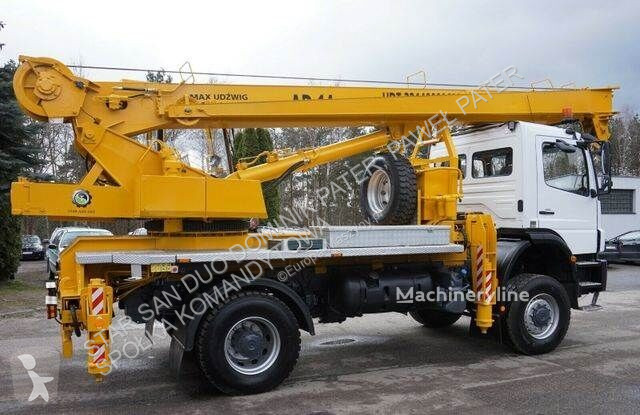 Jeřáb Mercedes 4x4 AD 14 CKD Euro 5 Cran KRAN