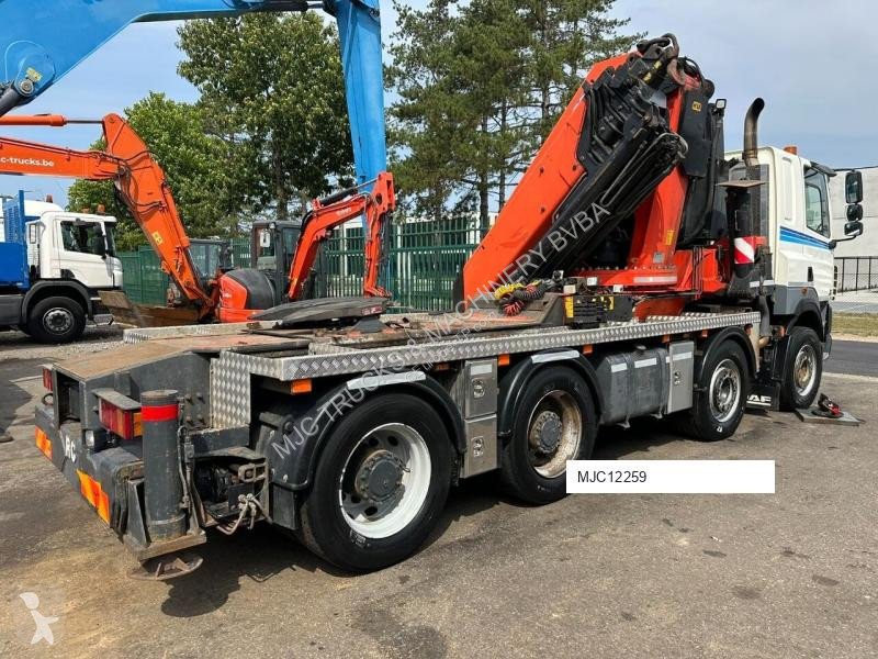Traktor DAF 85480 8x4 + CRANE PALFINGER PK90002...