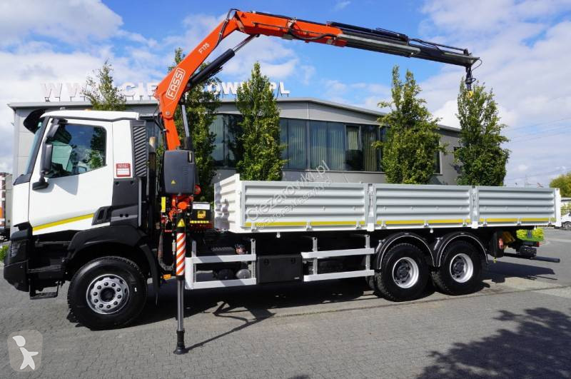 Kran Renault K380 6×4 / FASSI F175 crane 7.85 t...