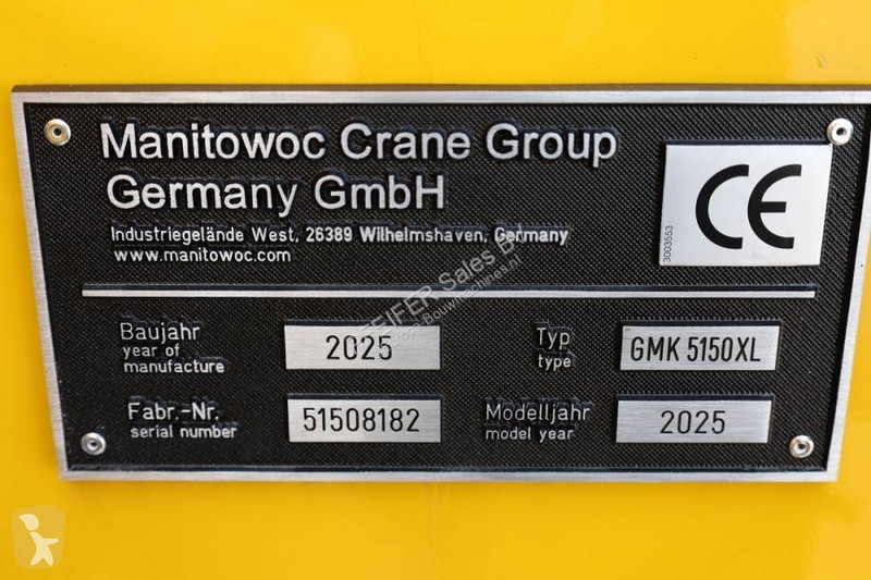 Jeřáb Grove GMK5150XL Available For Rent, Dutch...