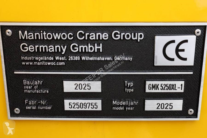 Žeriav Grove GMK5250XL-1 Available For Rent,...