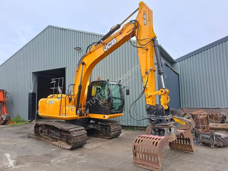 Kran JCB JS160HR tracked waste industry handler...