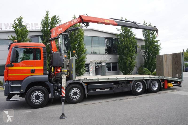 Jeřáb MAN TGS 35.360 E6 8×2 / HDS Fassi...