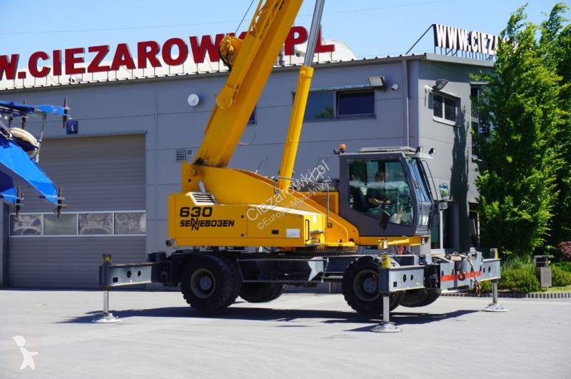 رافعة Sennebogen 630 rough terrain crane